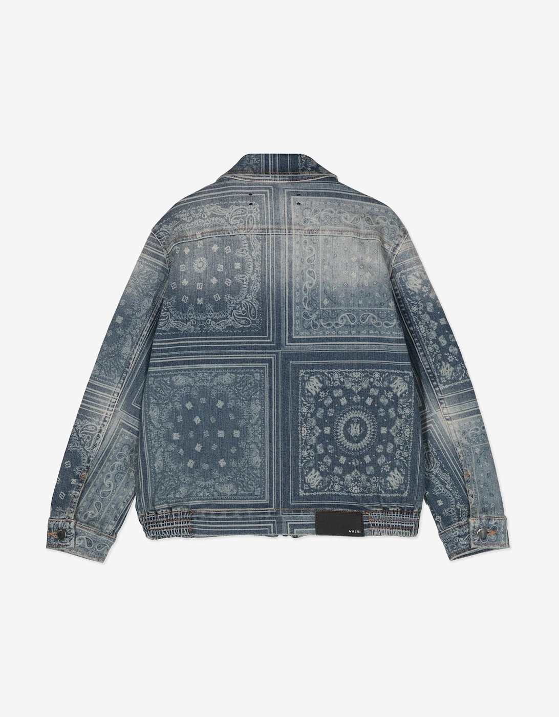 Kids MA Bandana Zip Jacket in Blue