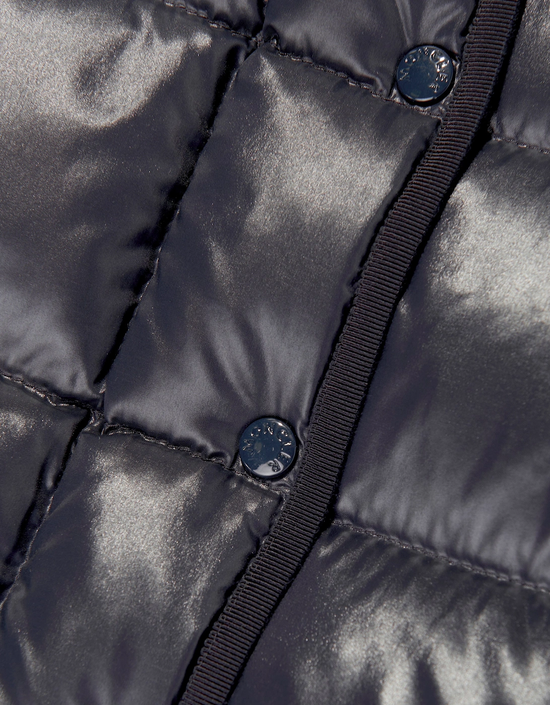 Enfant Girls Down Padded Selat Jacket in Navy