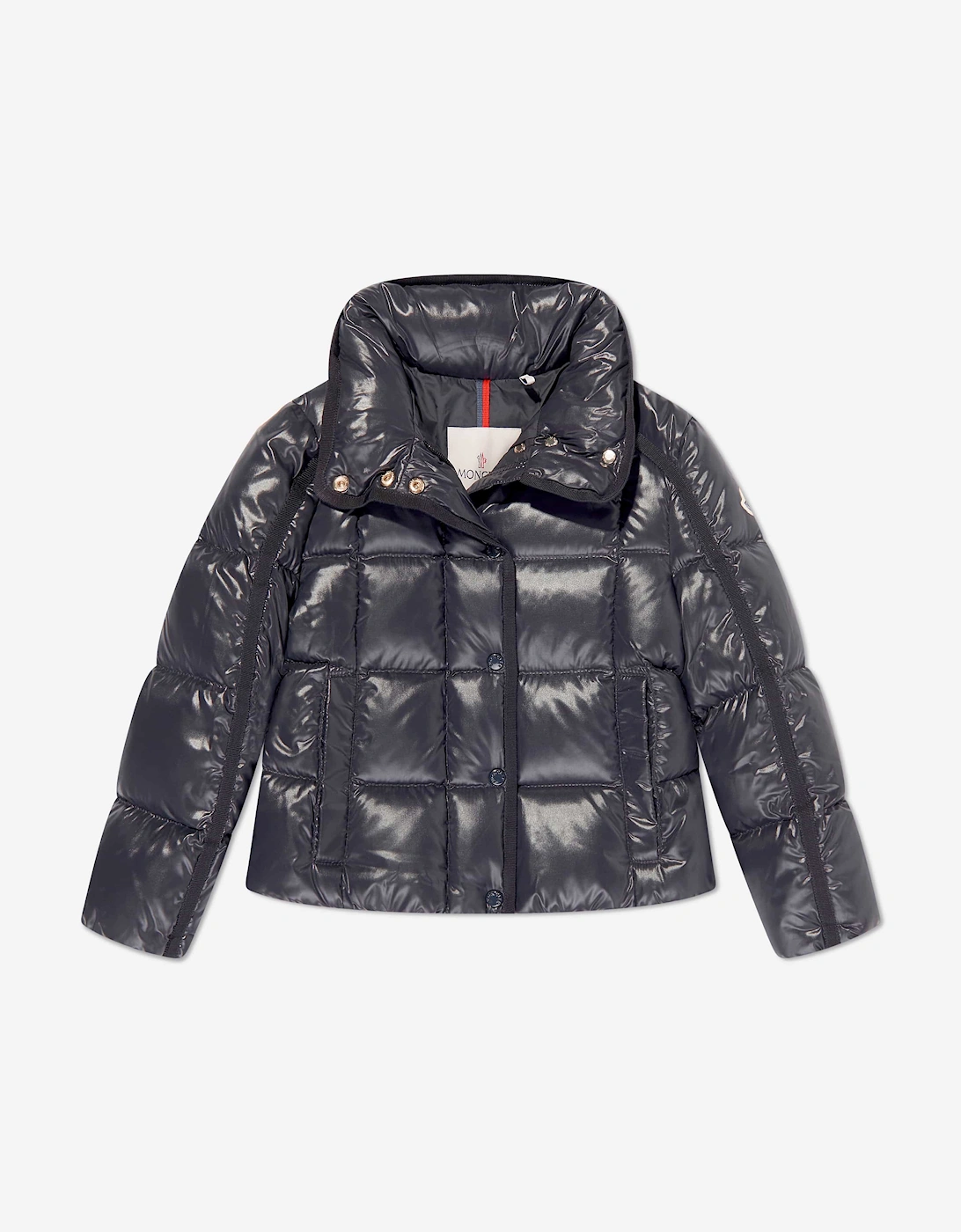 Enfant Girls Down Padded Selat Jacket in Navy