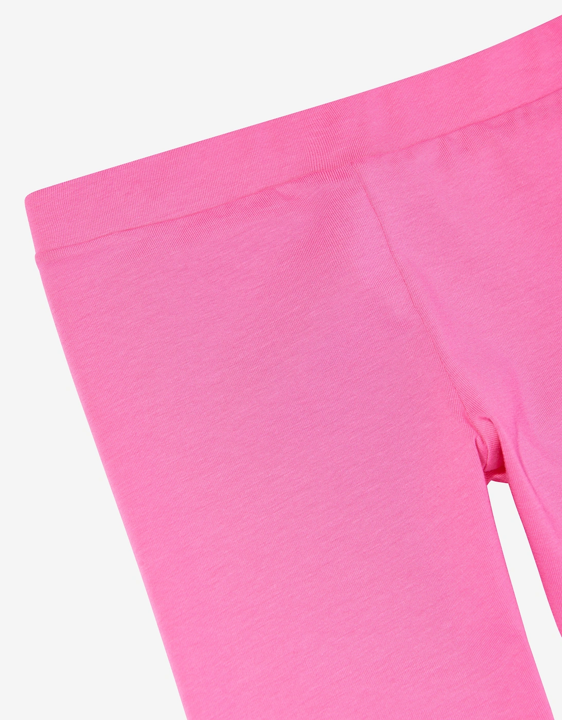 Girls Logo Print Leggings in Pink