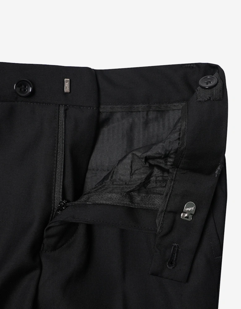Romano Boys 3 Piece Suit in Black
