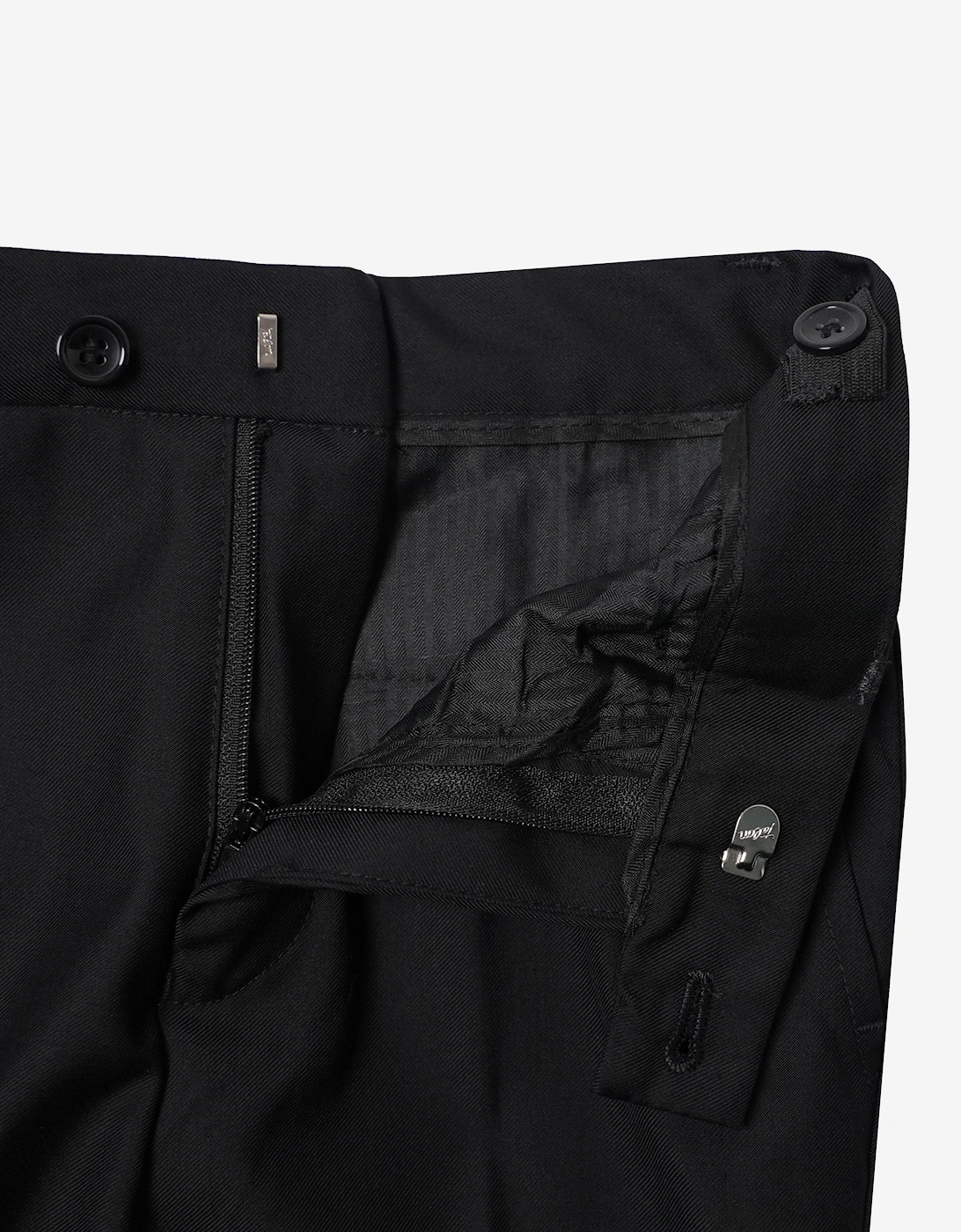 Romano Boys 3 Piece Suit in Black