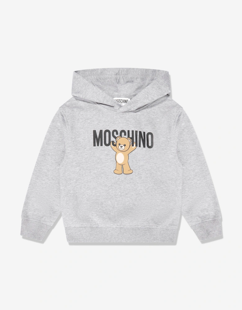 Kids Teddy Bear Logo Tracksuit in Grey