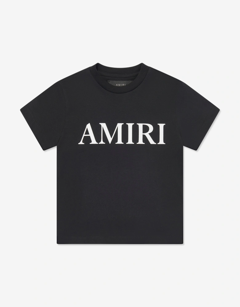 Kids Core Logo T-Shirt in Black