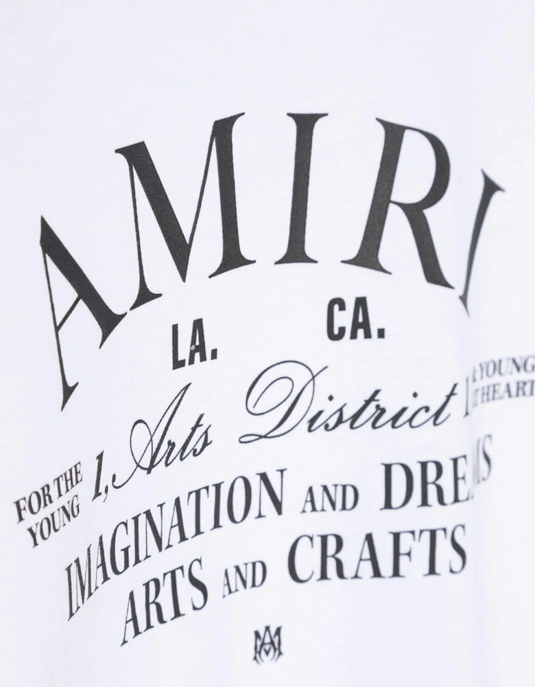 Kids Arts District T-Shirt in White