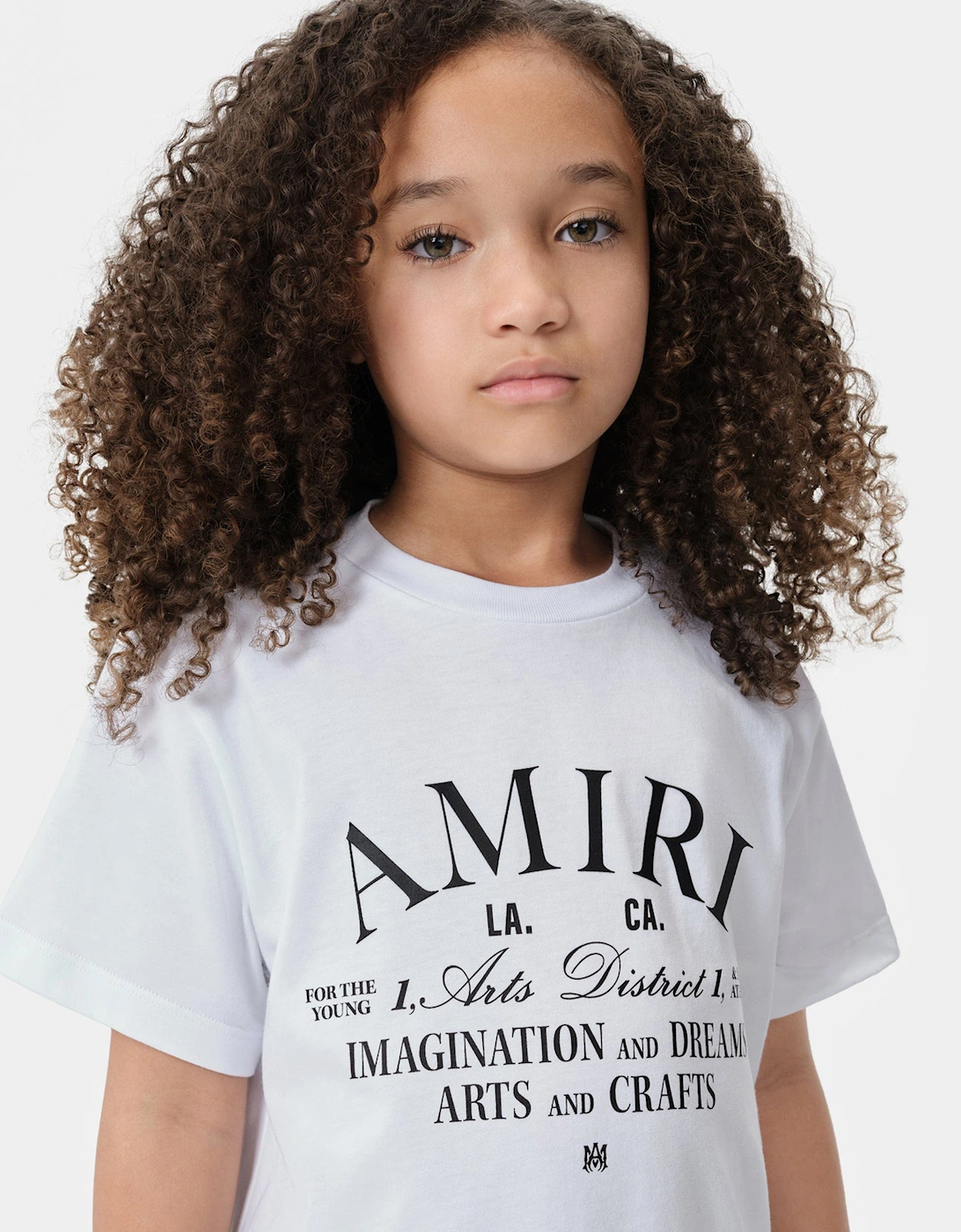 Kids Arts District T-Shirt in White