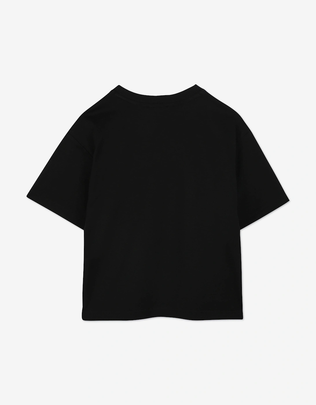 Boys Trompe l'oeil T-Shirt in Black