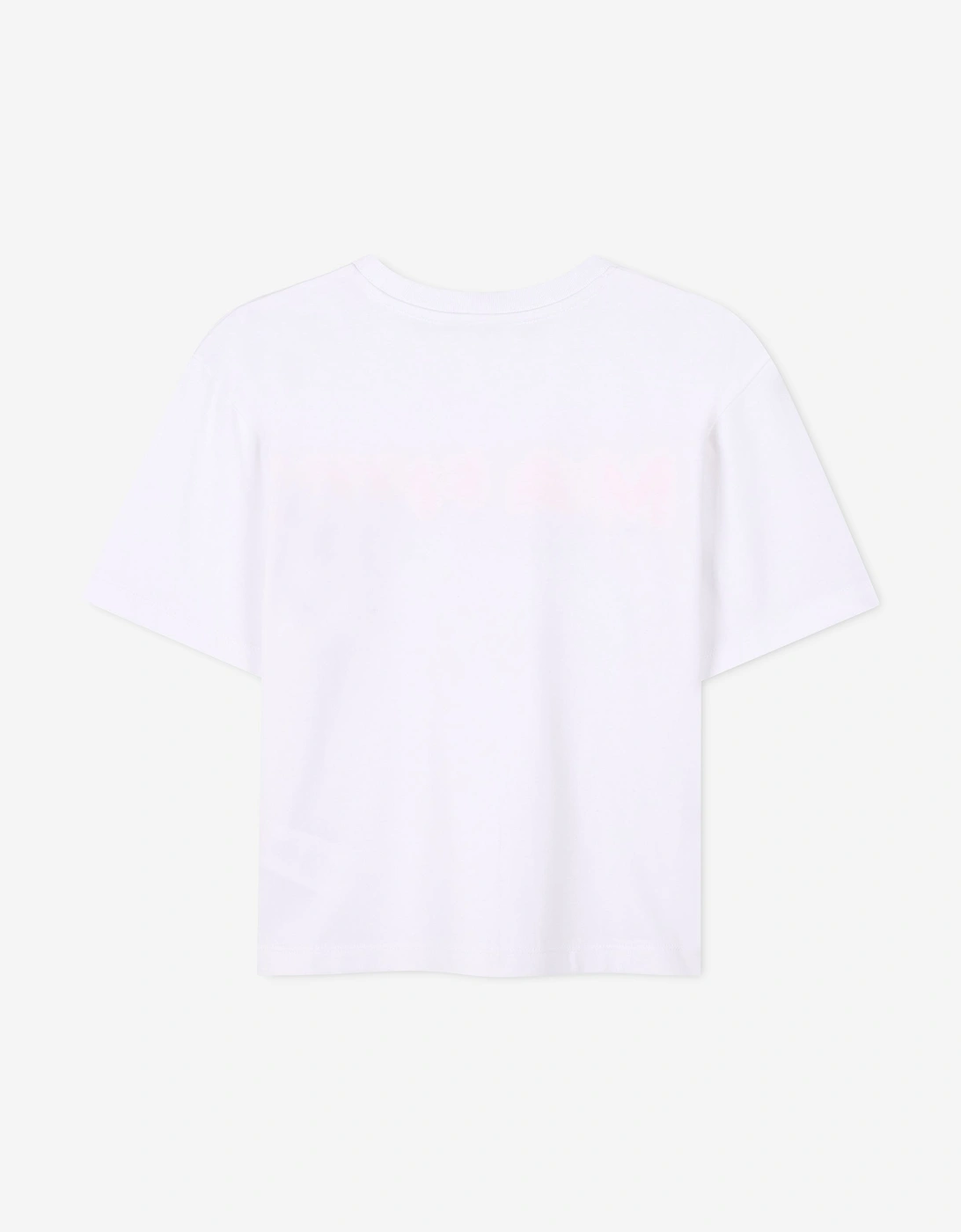 Boys Logo Print T-Shirt in White