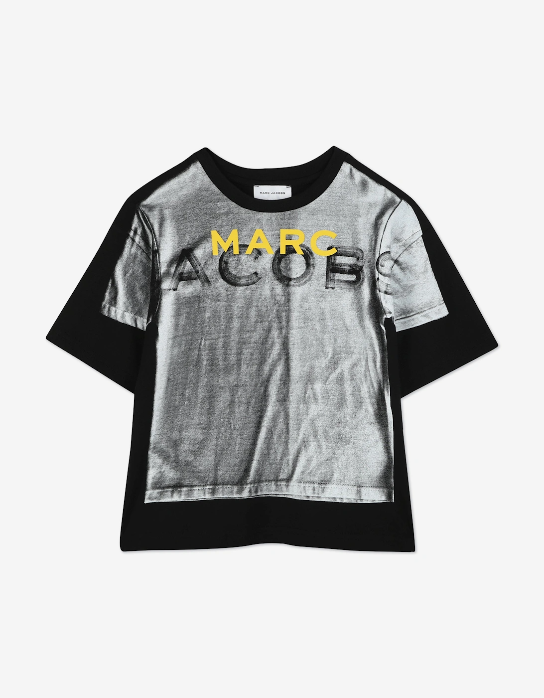 Boys Trompe l'oeil T-Shirt in Black, 5 of 4