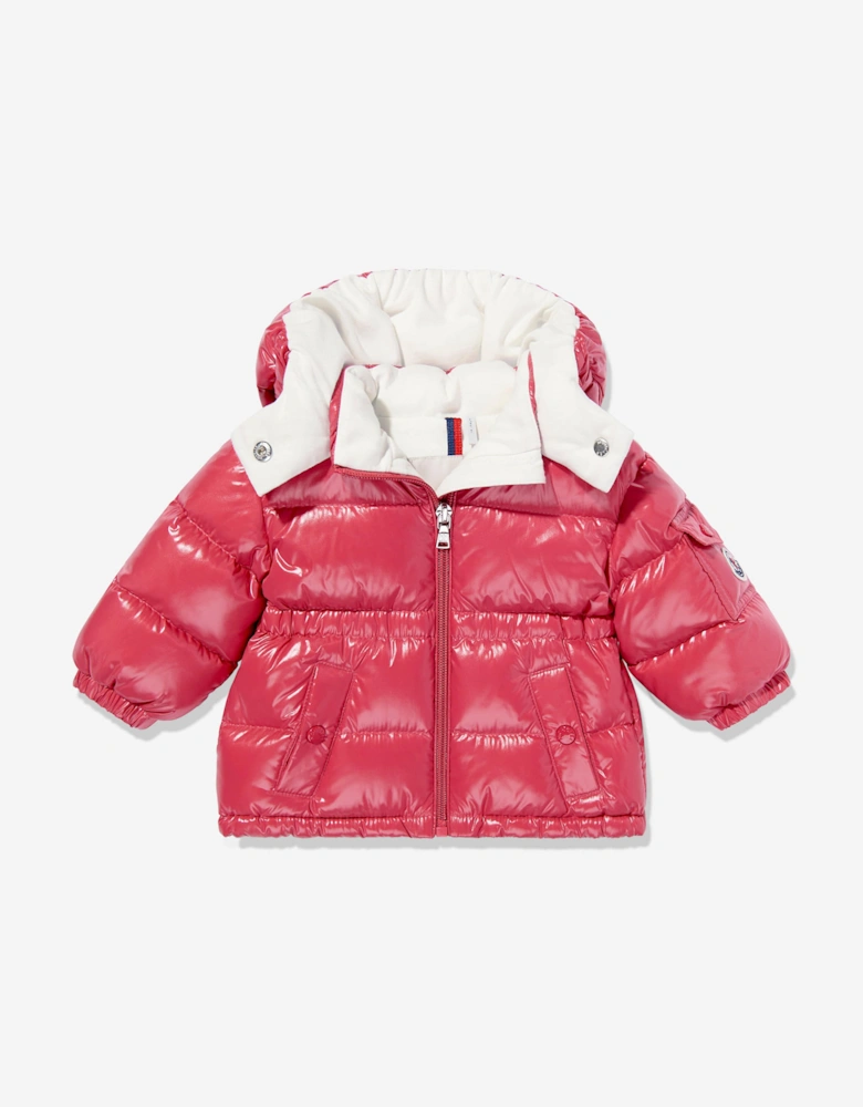 Baby Girls Maire Down Padded Jacket in Pink