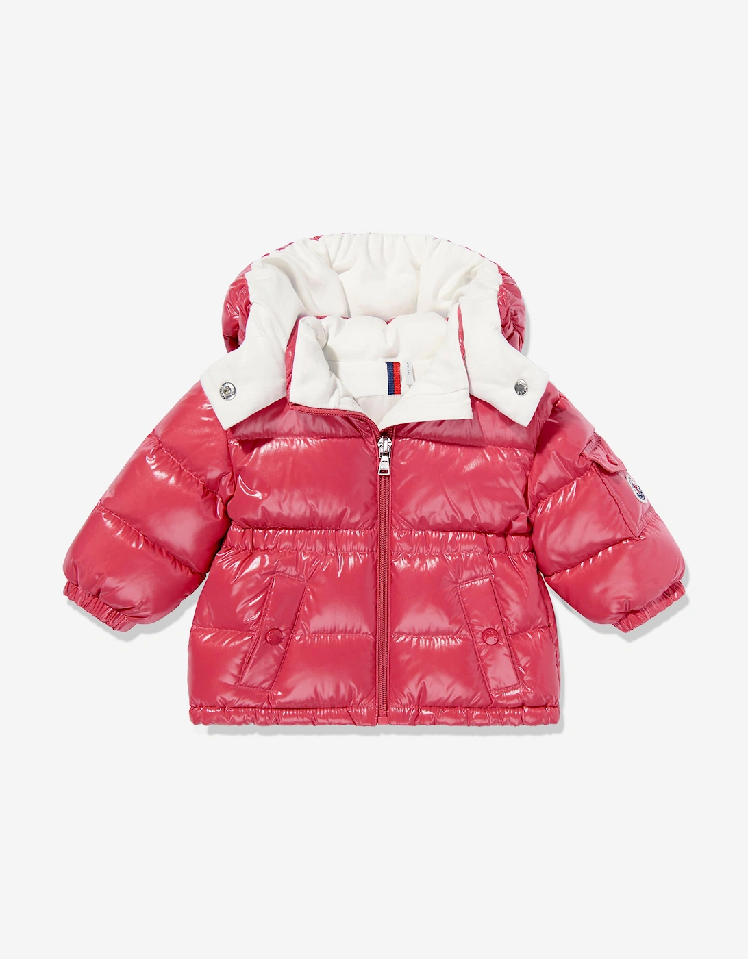 Baby Girls Maire Down Padded Jacket in Pink, 5 of 4