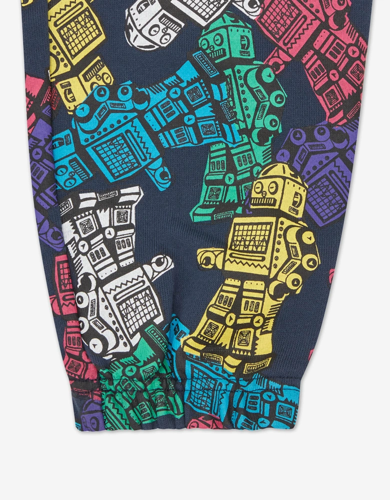 Boys Robot Joggers in Multicolour