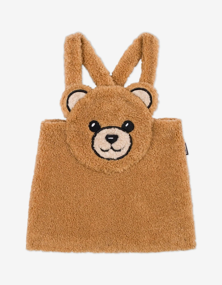 Baby Girls T-Shirt and Bear Dress Set in Brown