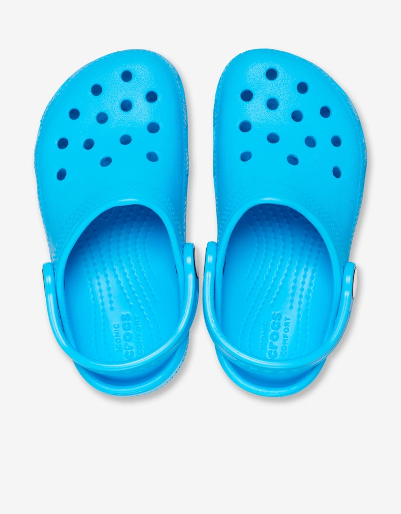 Kids Classic Clogs in Blue