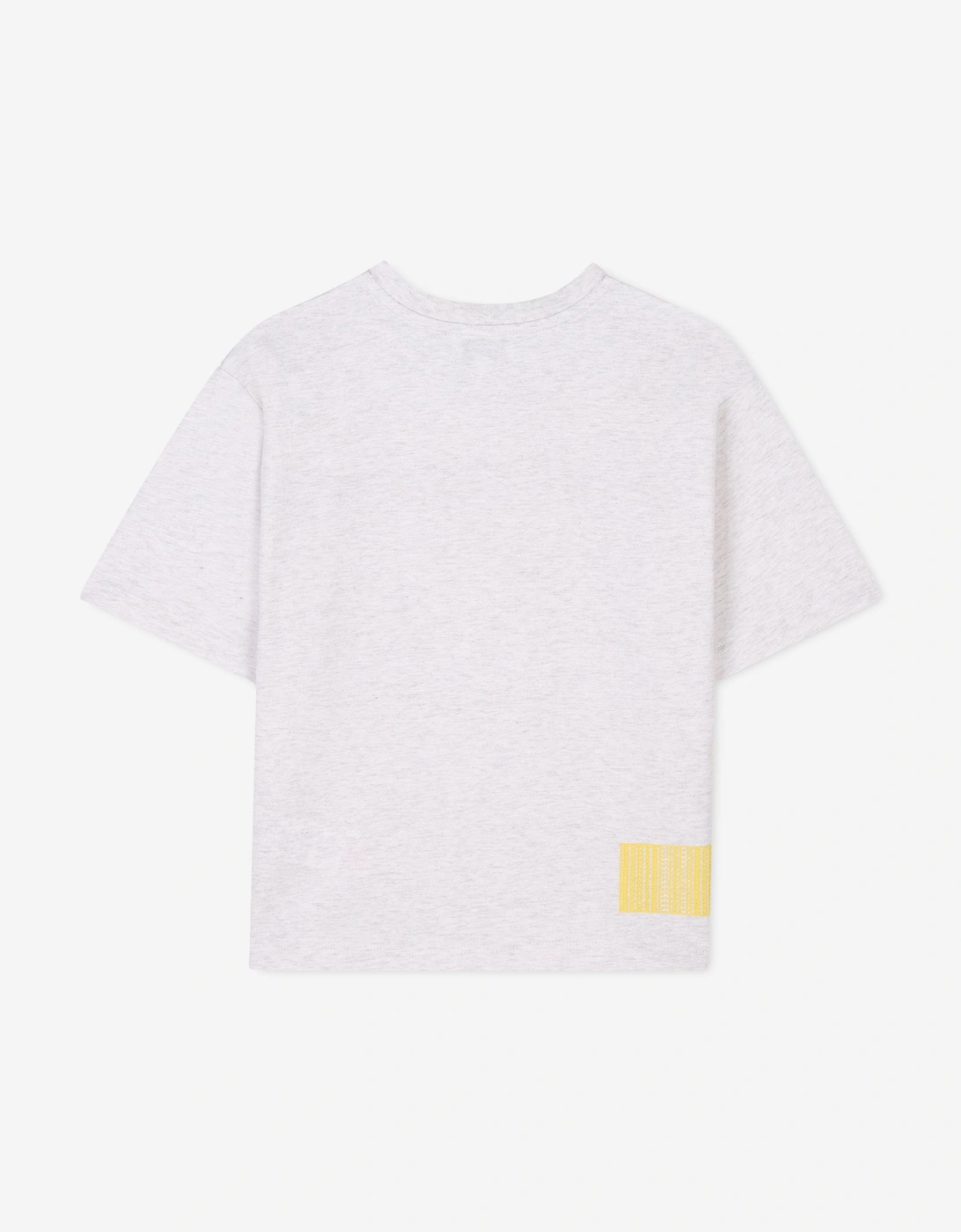 Boys Embossed Logo T-Shirt in Beige