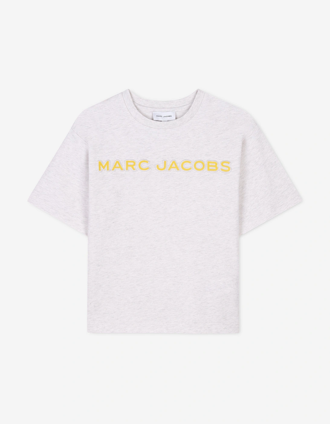 Boys Embossed Logo T-Shirt in Beige, 5 of 4