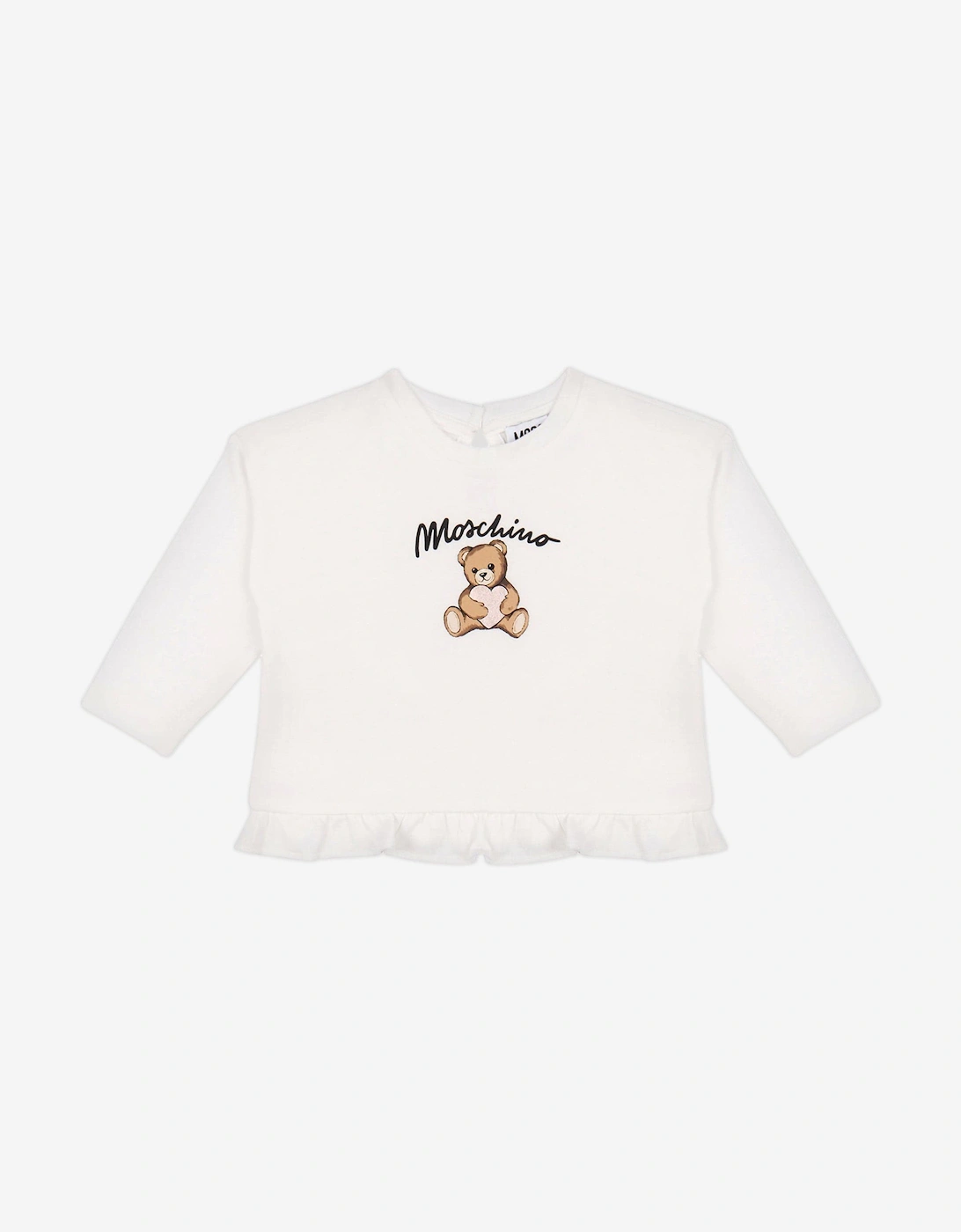 Baby Girls Teddy Bear Leggings Set in Black
