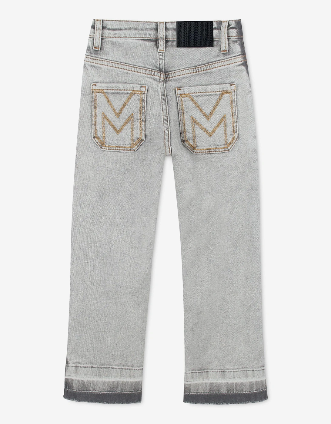 Boys Logo Pocket Jeans in Black