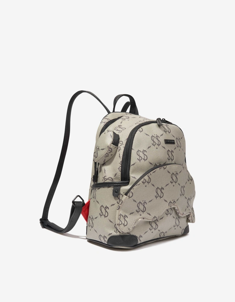 Kids Double Money Savage Backpack in Grey (46cm)