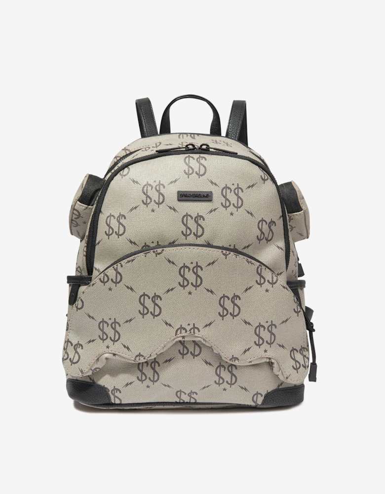 Kids Double Money Savage Backpack in Grey (46cm)