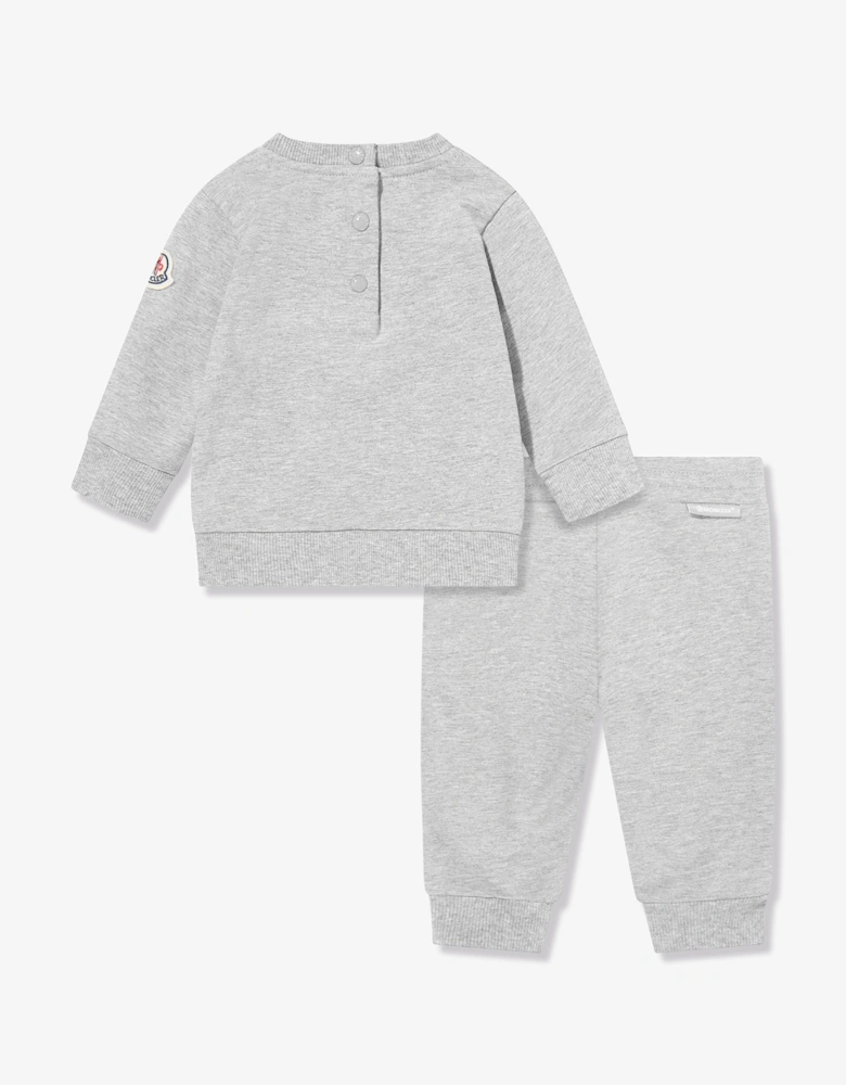 Baby Boys Teddy Bear Tracksuit in Grey