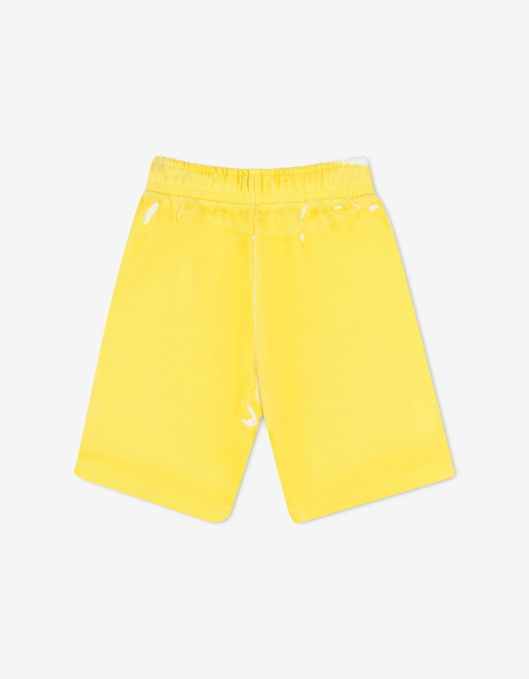 Kids French Terry Bermuda Shorts in Yellow