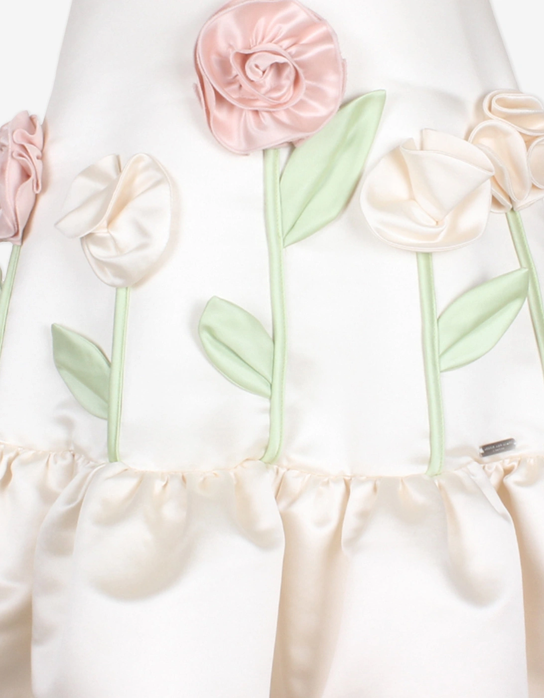 Girls Walk In The Park Dress in Ivory