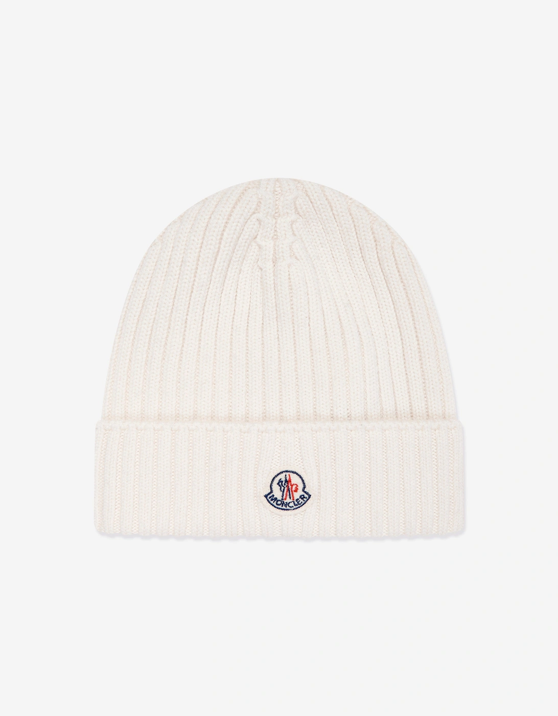 Enfant Girls Wool Beanie Hat in Ivory, 5 of 4