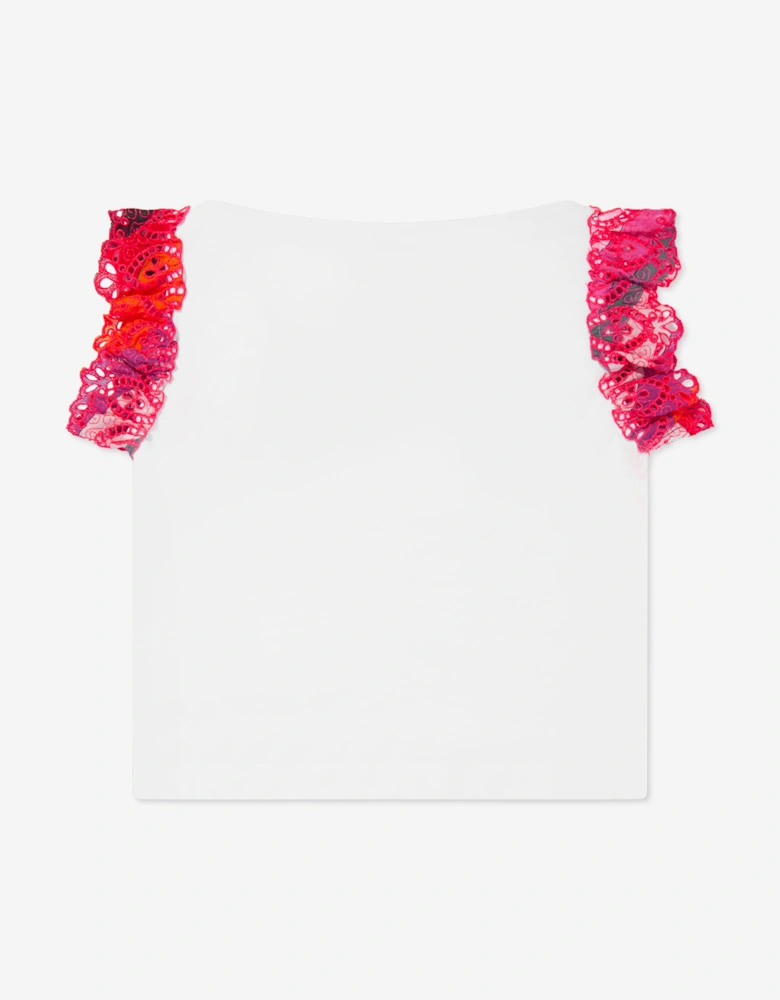Girls Logo T-Shirt in White