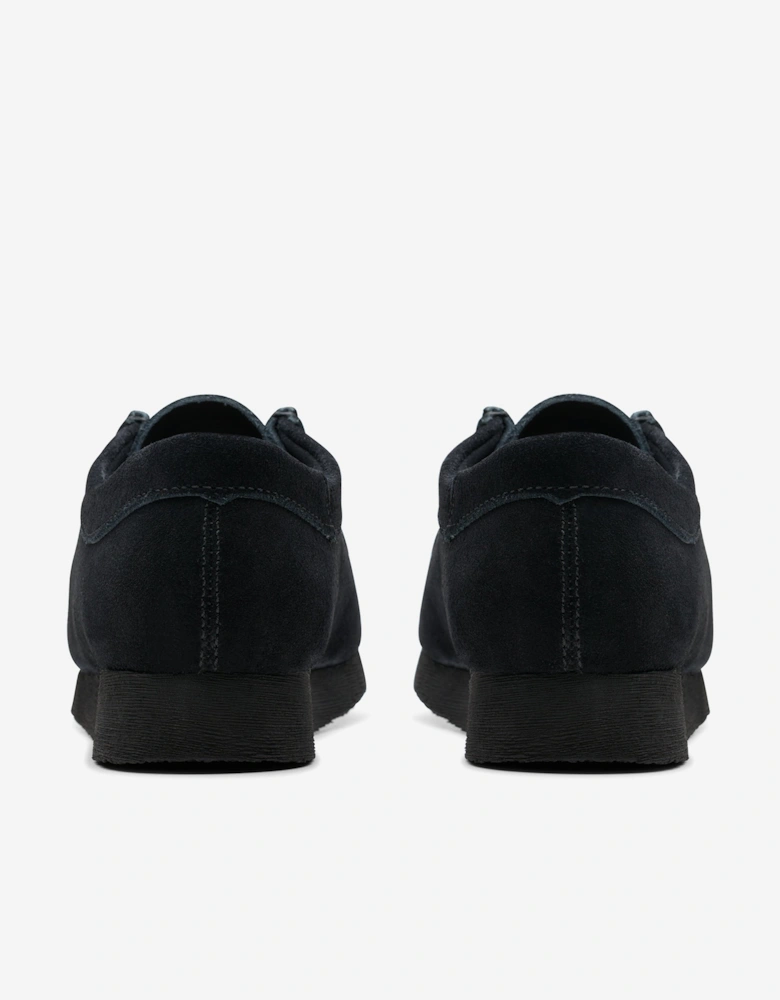 Kids Suede Wallabee Shoes in Black