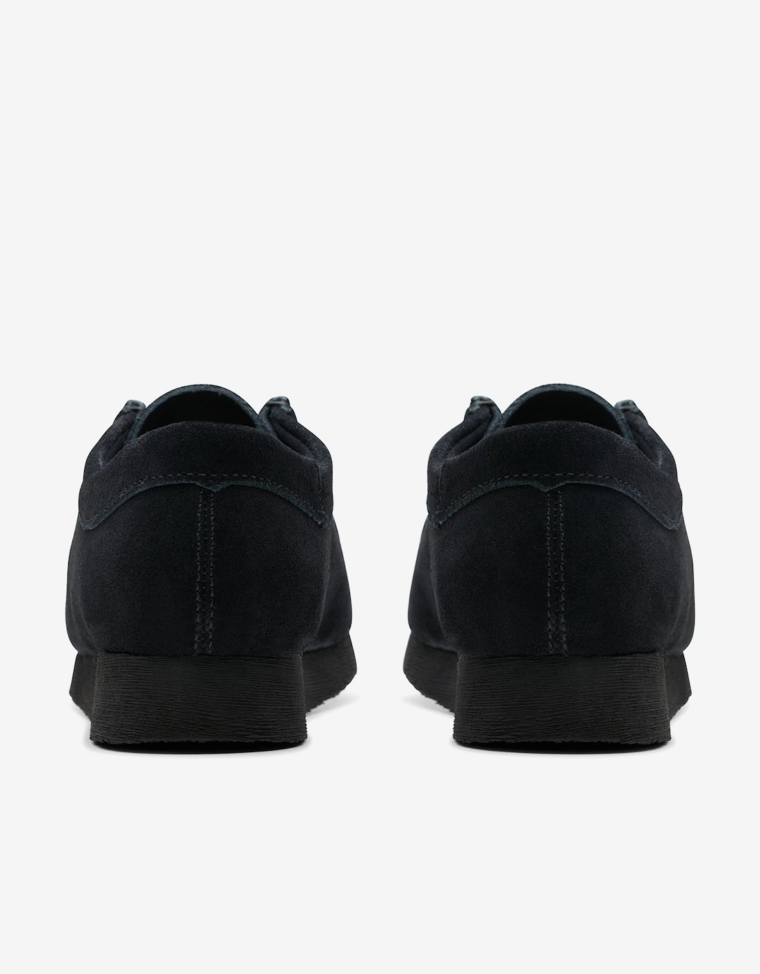 Kids Suede Wallabee Shoes in Black