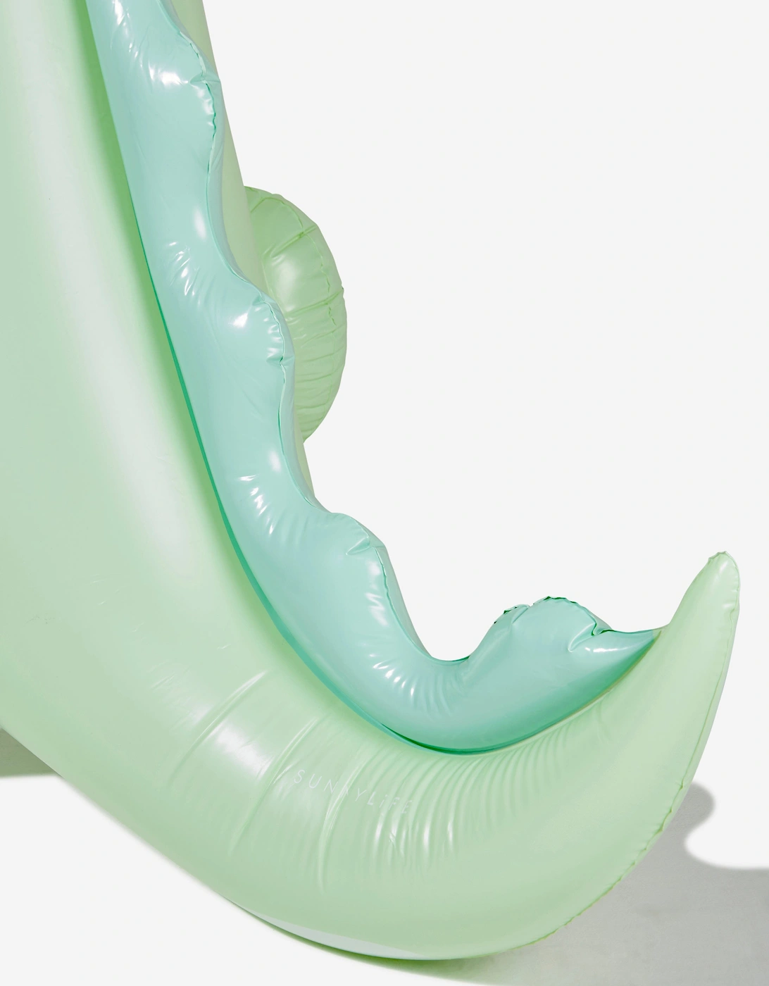 Kids Surfing Dino Inflatable Giant Sprinkler in Green