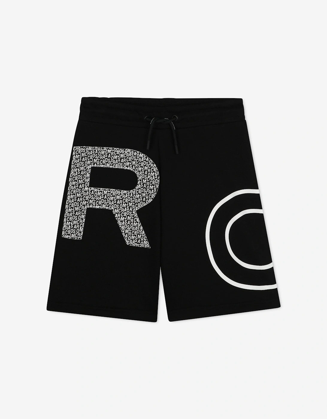 Boys Logo Bermuda Shorts in Black, 5 of 4