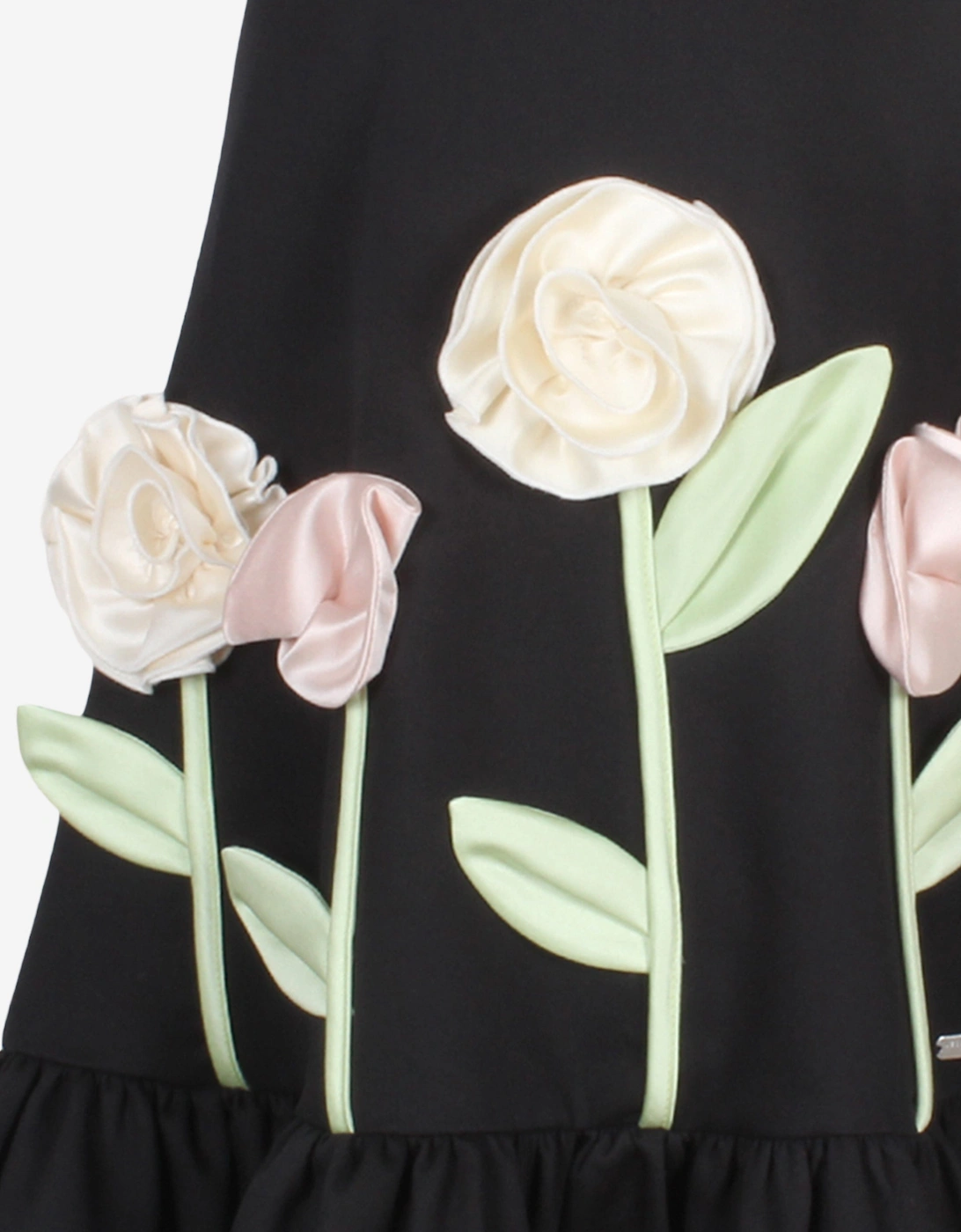 Girls Walk In The Park Dress in Black