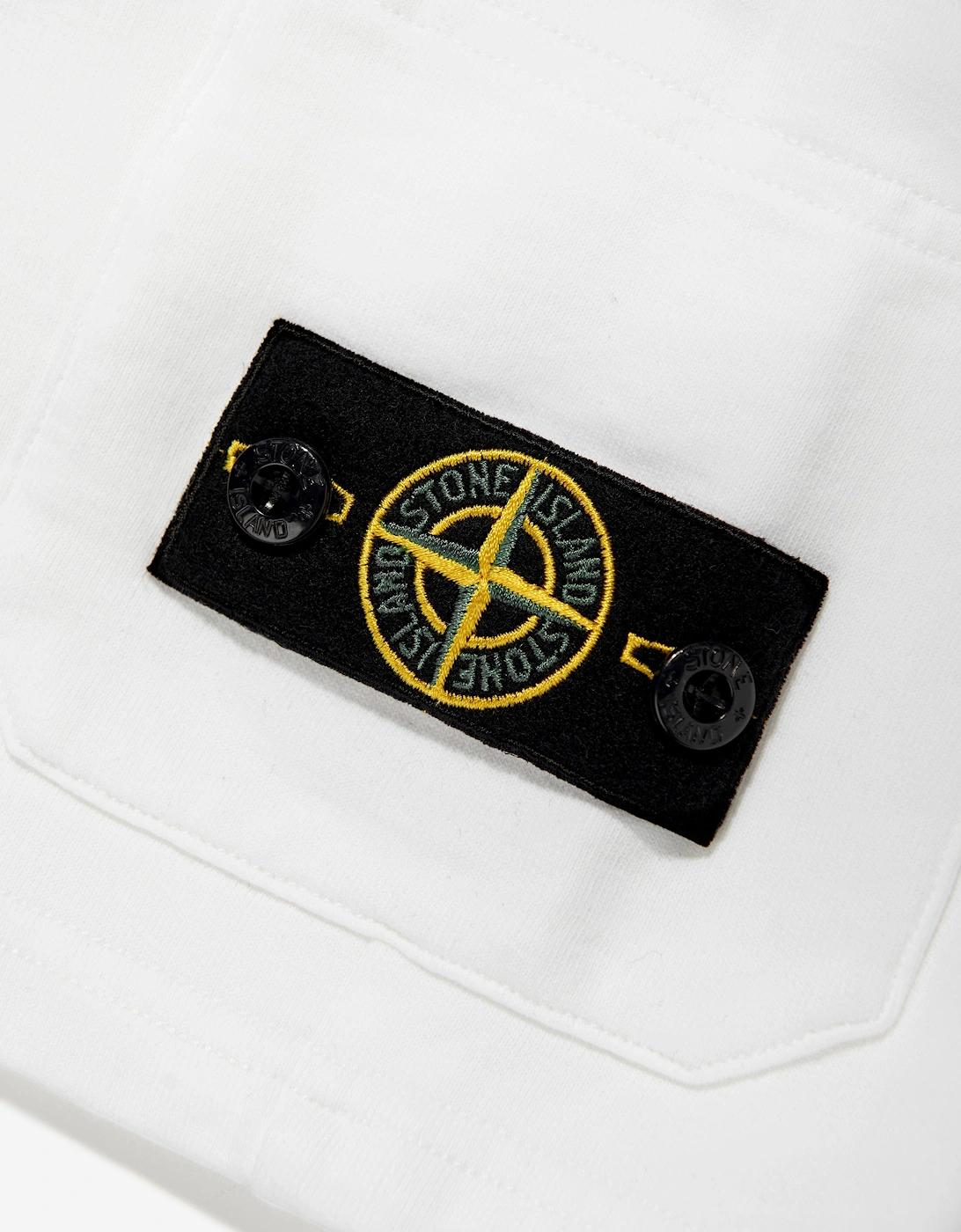 Boys Logo Pocket Shorts in White