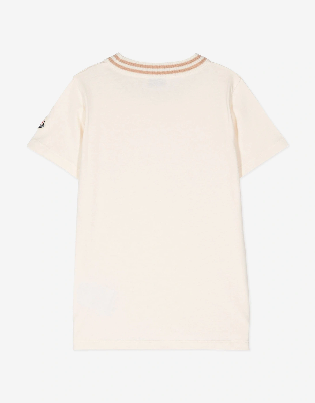 Enfant Girls Logo T-Shirt in Ivory