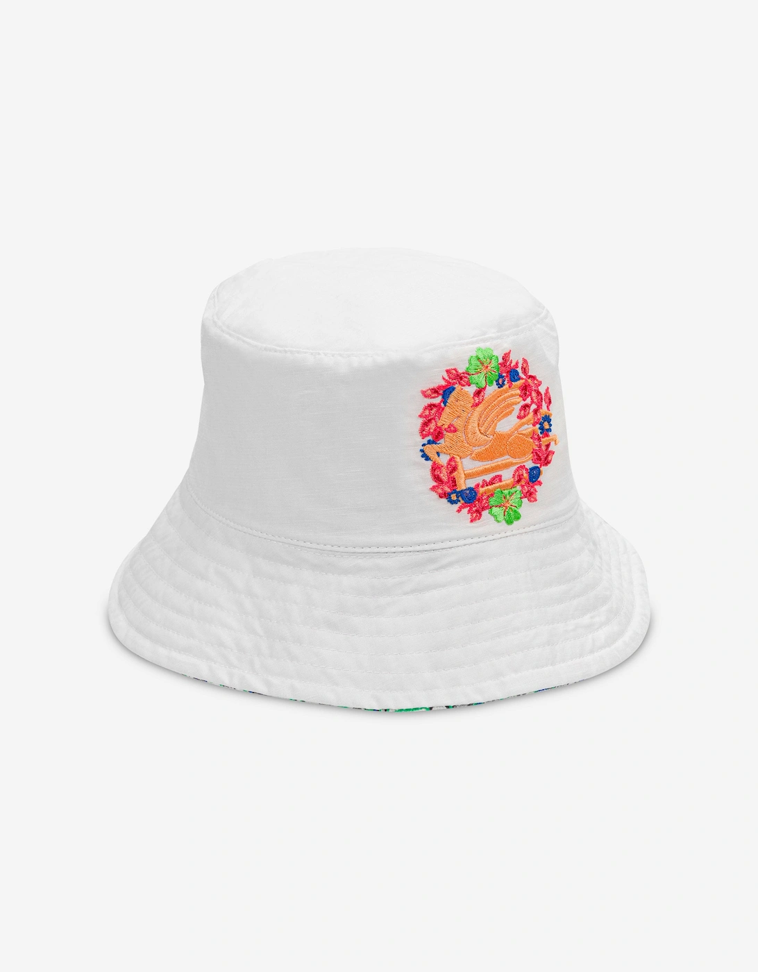 Girls Reversible Bucket Hat in Multicolour