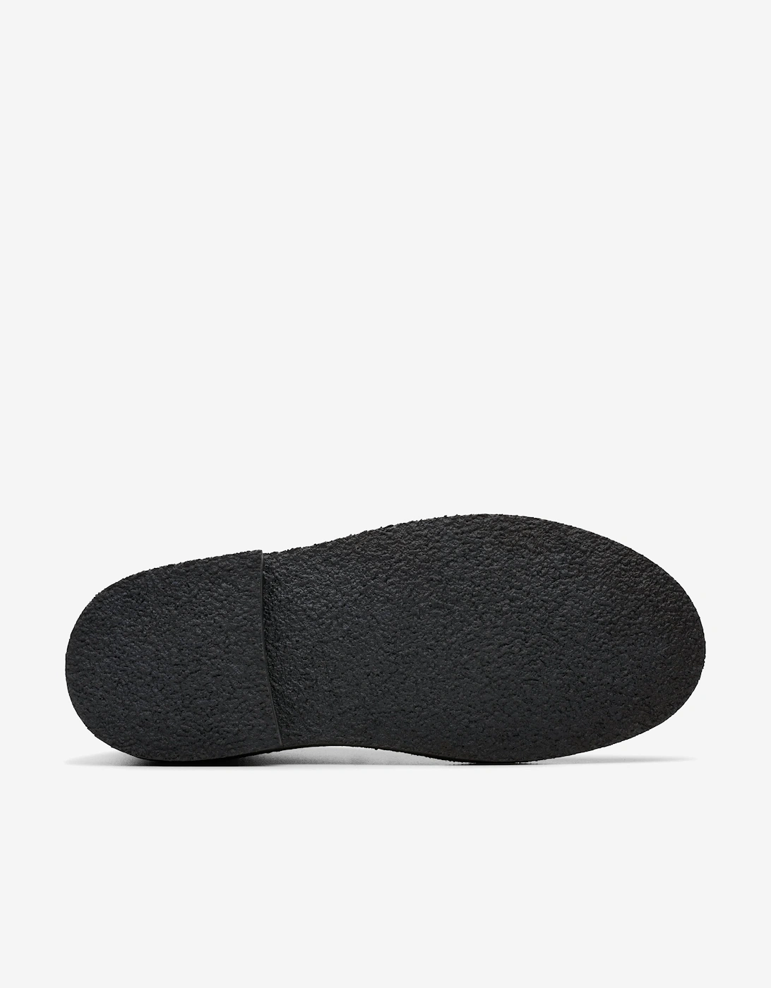 Kids Leather Desert Boots in Black