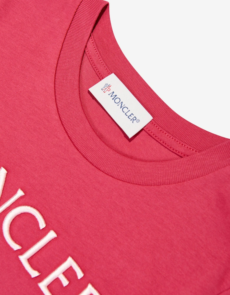 Enfant Girls Logo T-Shirt in Red