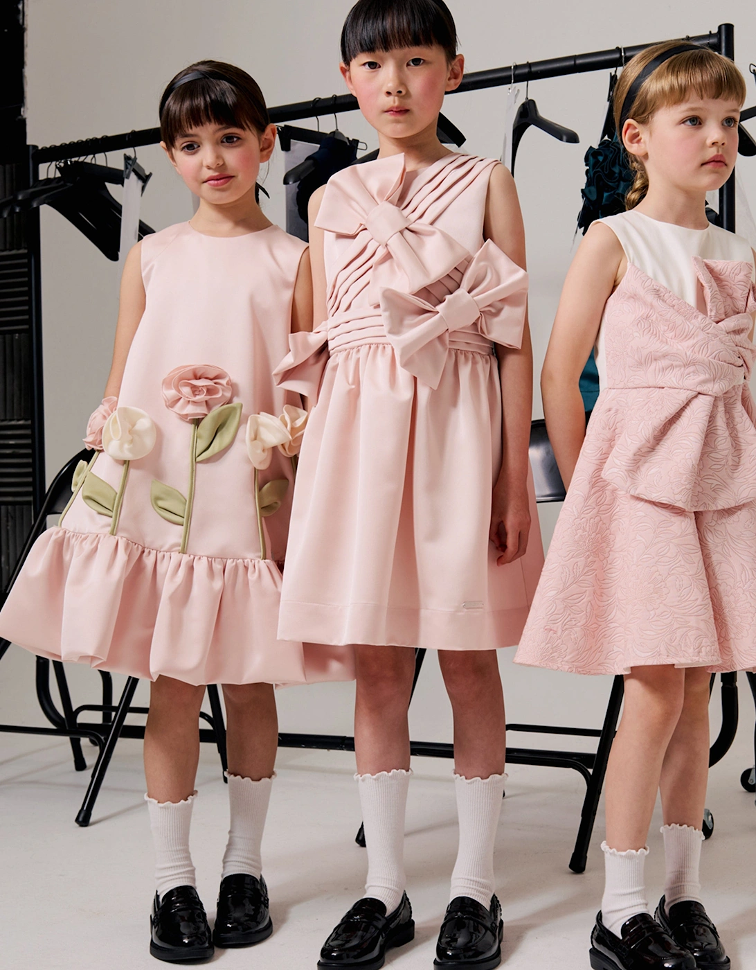 Girls Walk In The Park Dress in Pink