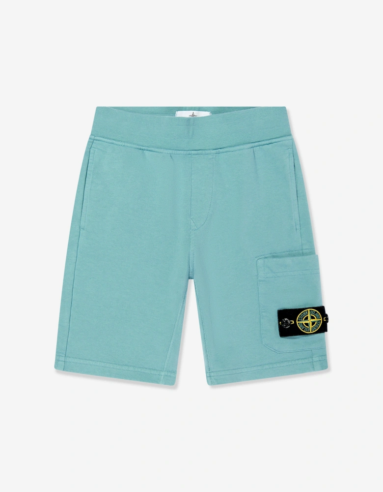 Boys Logo Pocket Shorts in Blue
