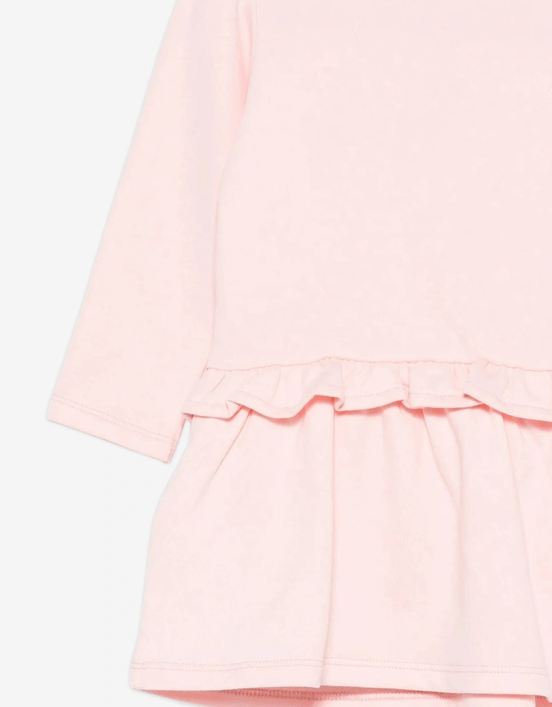 Baby Girls Bear Logo Dress in Pink