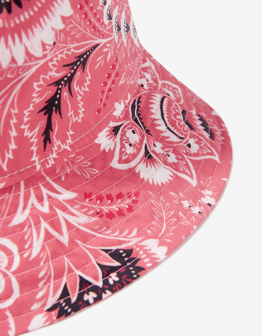 Kids Floral Paisley Hat in Pink
