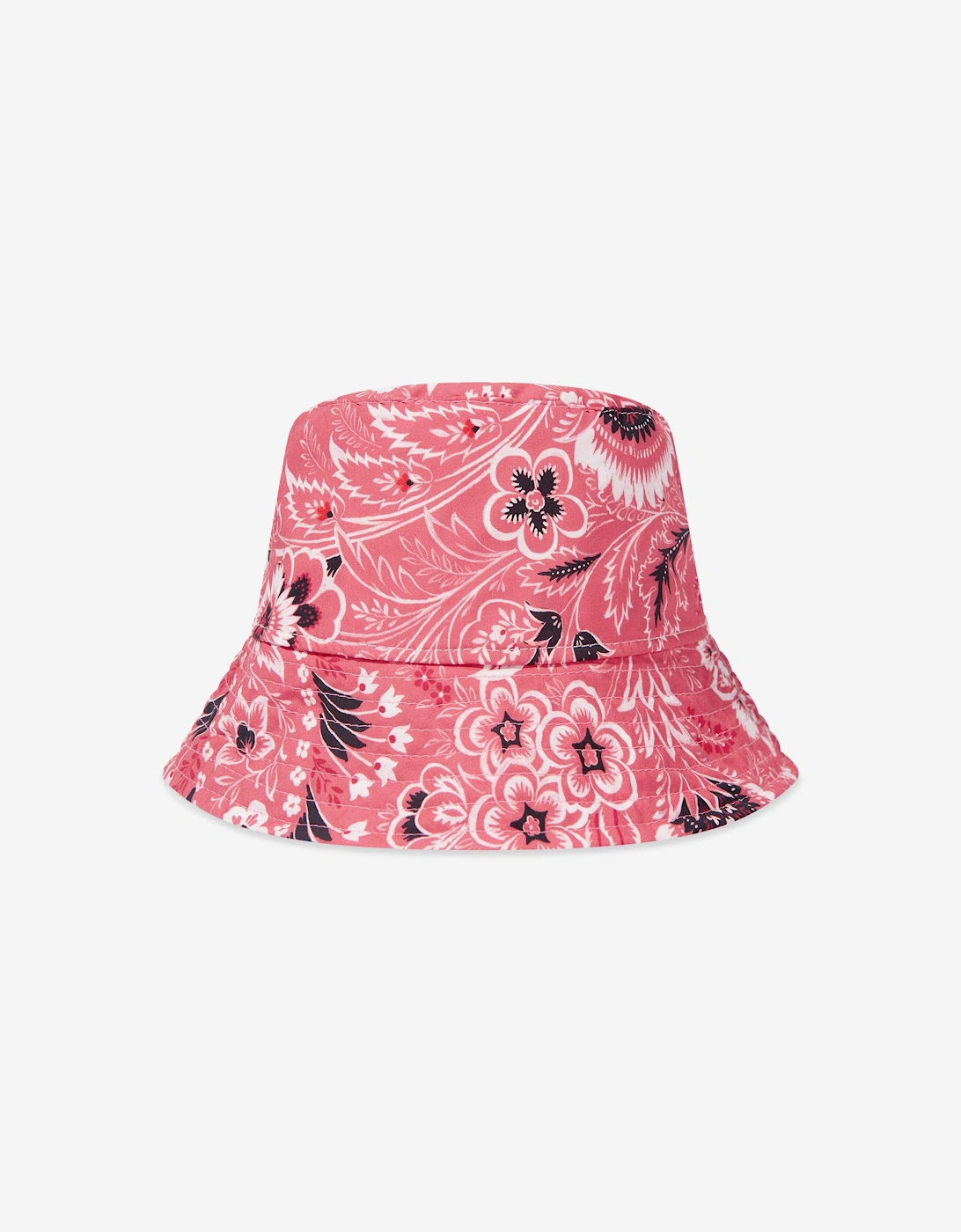 Kids Floral Paisley Hat in Pink