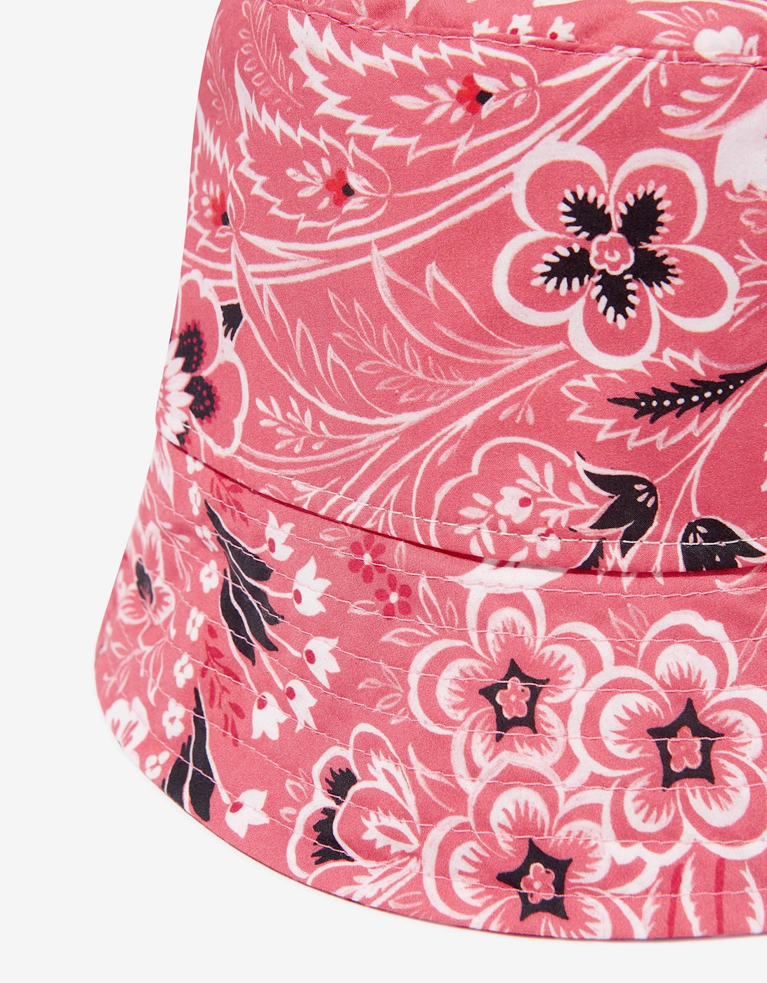 Kids Floral Paisley Hat in Pink