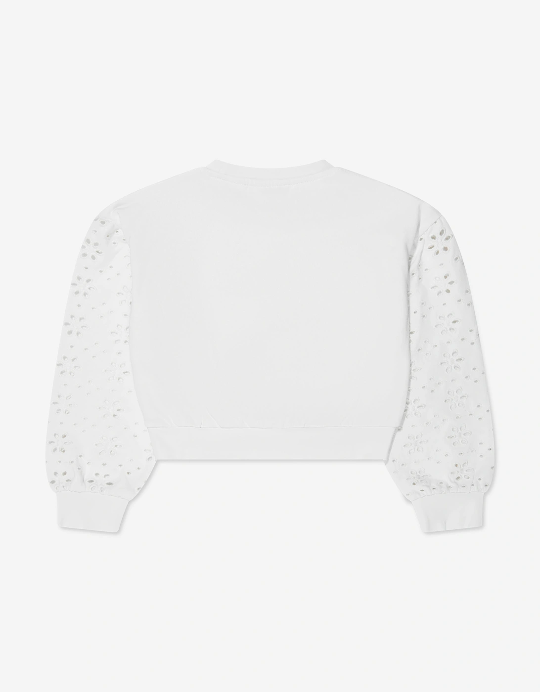 Girls Sangallo Sweatshirt in White