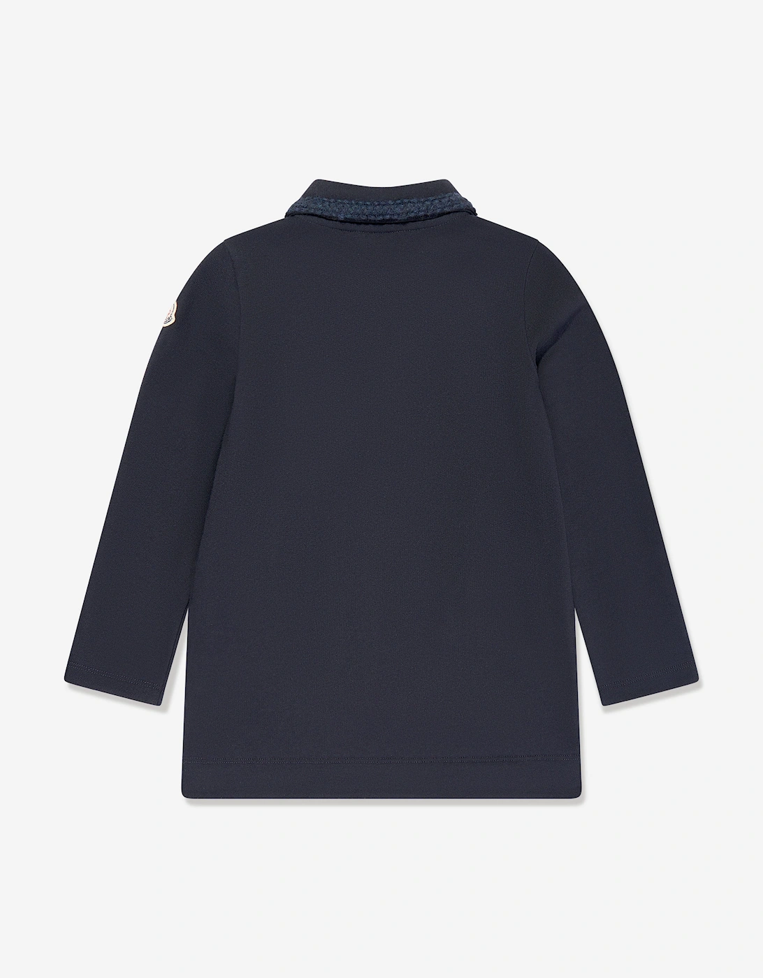 Enfant Girls Pocket Polo Dress in Navy