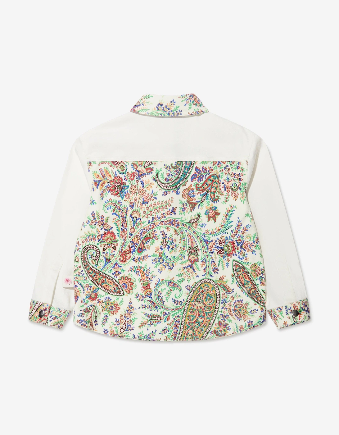 Girls Floral Paisley Jacket in Multicolour