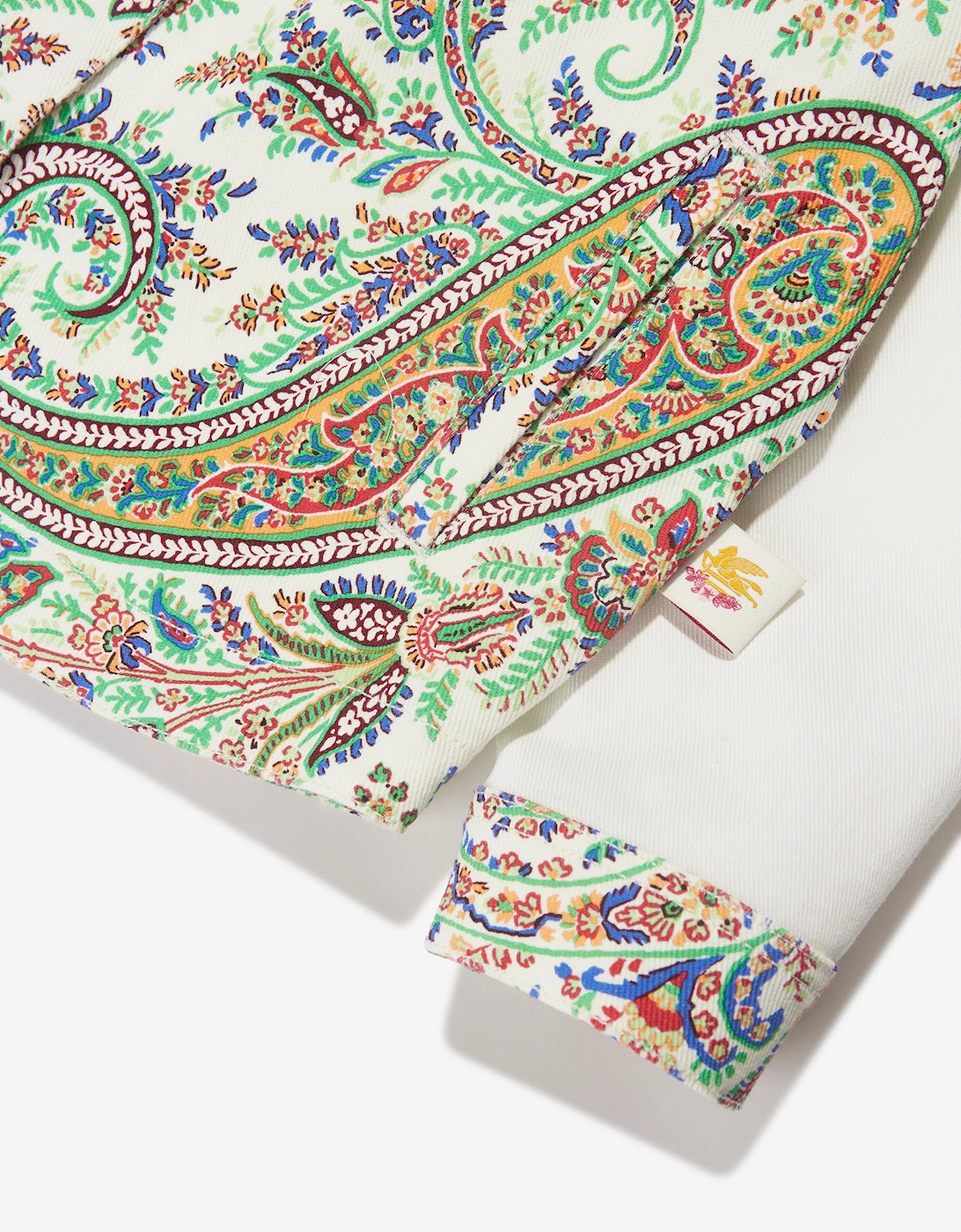 Girls Floral Paisley Jacket in Multicolour