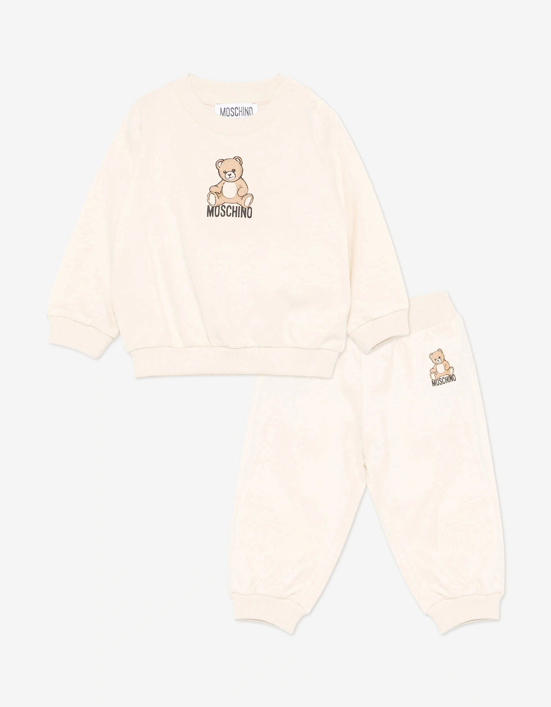 Baby Teddy Bear Tracksuit in Beige, 5 of 4